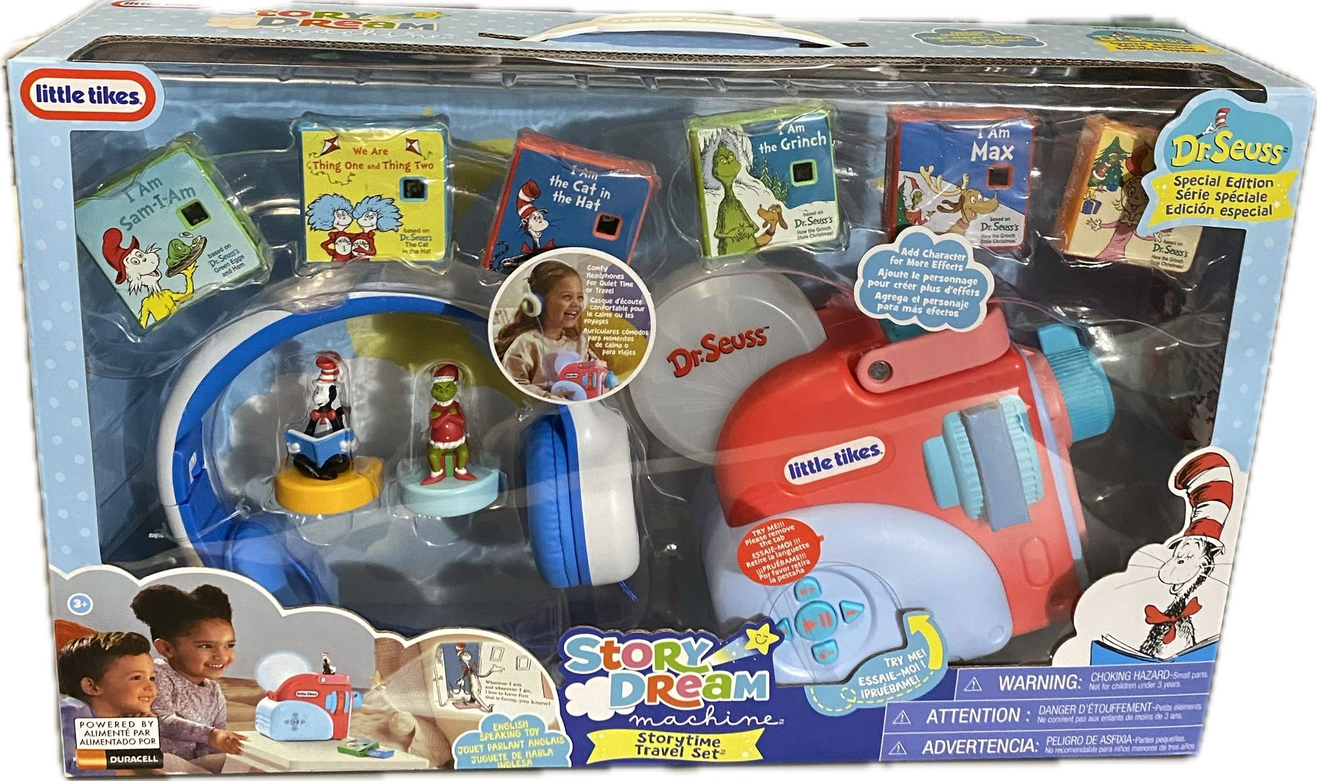 Little Tikes Story Dream Projector Dr. Seuss Special Edition Headphones 1851467