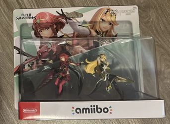 Super Smash Bros Amiibo Figures - Pyra & Mythra 2 Pack