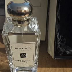 Unisex Cologne Jo Malone London 3.4 Fl Oz Nectarine Blossom & Honey Made In England Cologne Perfume Scent  Men & Women's Authentic 
