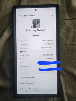 Samsung S24 Ultra 512 Unlocked