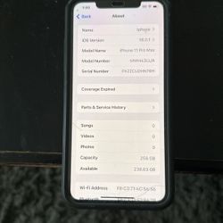 iPhone 11 Pro Max 256gb