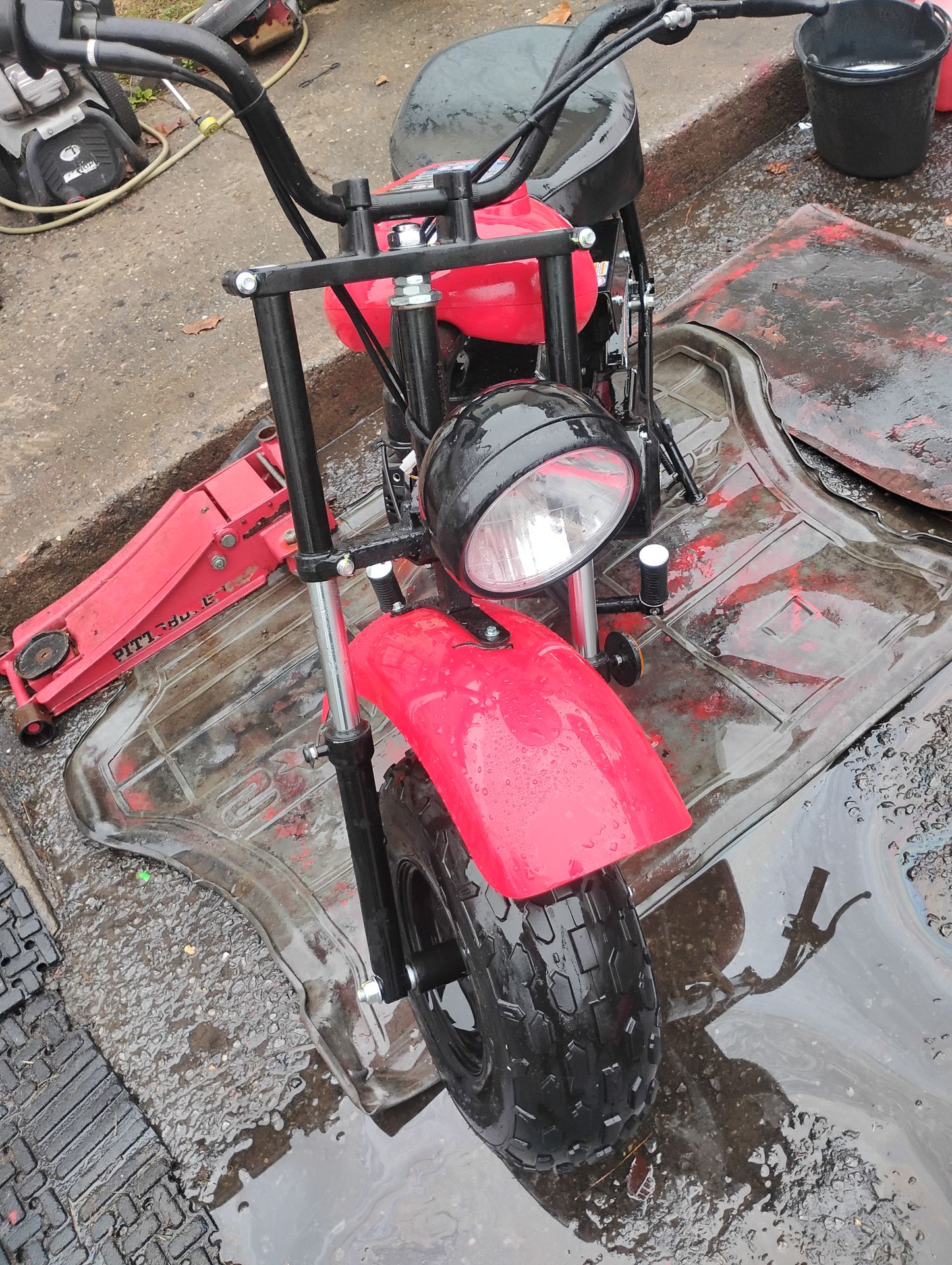 Monster 200cc mini bike for adults and teenagers barely used