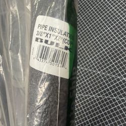 Pipe Insulation 3/8”X1”.   6 Feet 