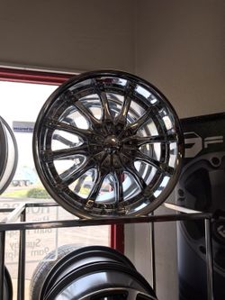 18 wheels on sale chrome 5X114.3/5X120 with new tires
