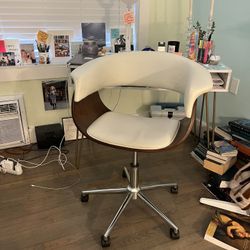 TCL tv with Stand And Swivel Desk Chair $200