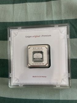Geiger Original 20g 999 Fine Silver Bar