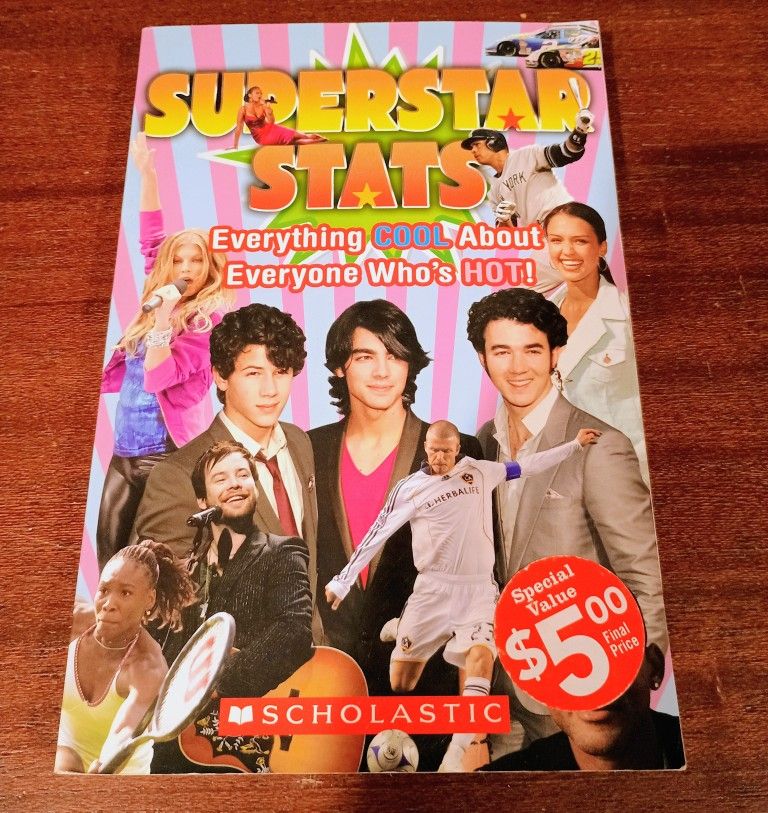 "Superstar Stats" (book/libro)π