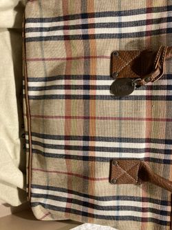 Vintage Burberry Tote
