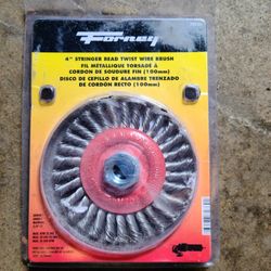 Wire Brush Stringer Bead Twist 4" (Forney)
