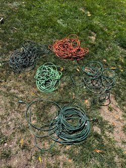 Extension cords. Various lengths.