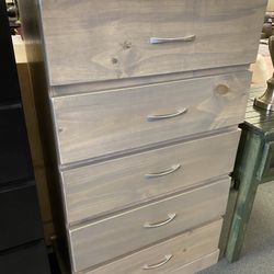 Grey Solid Wood Chests 
