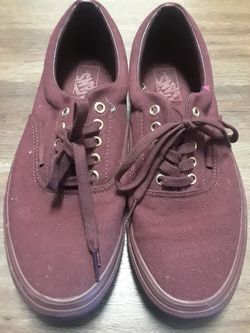 Vans Burgandy sz10.5