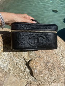 Chanel Caviar Travel Case