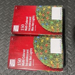 10 Sets Of Colored Net Lights 