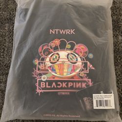 Takashi Murakami BLACKPINK Panda Flower Hoodie Black Xs Size NTWRK F/S JPN