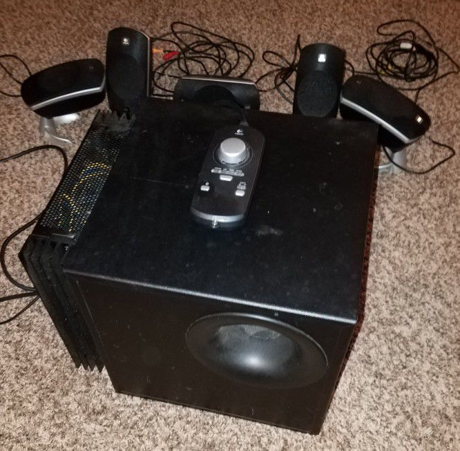 Logitech Z-5300 Souround Sound PC Speakers! for Sale in Indianapolis, IN OfferUp