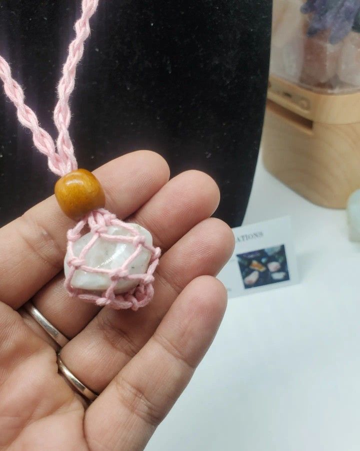 🔥HUGE SALE Handmade Rainbow Moonstone pendant Necklace
