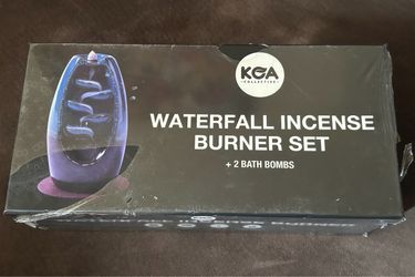 Waterfall Incense Burner Set