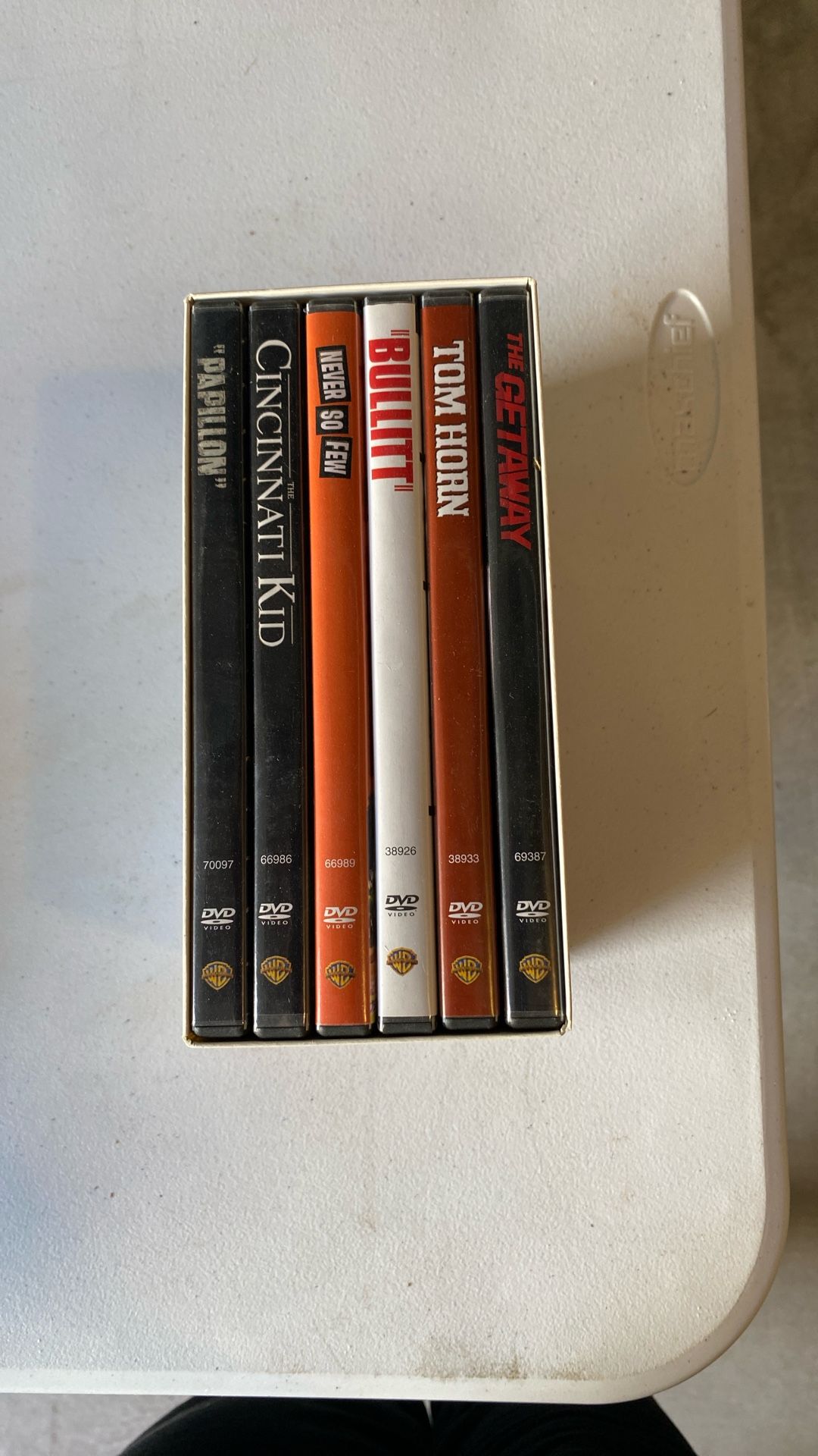 Steve McQueen 6 DVD Set Of Movies $5