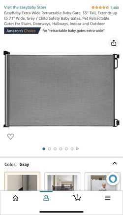 Retractable Safety Gate- 