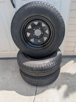 Yokohama size? LT. 185 75 r and very good condition. A lot of a threat