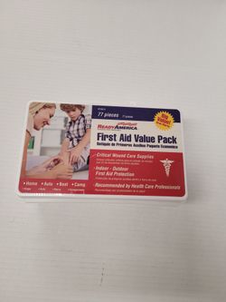 Ready America 77-pc First Aid Kit (Sealed)