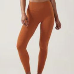 Athleta orange leggings hotsell