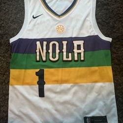 Zion Williamson Nola Jersey 