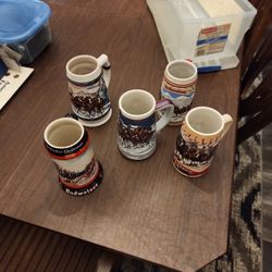 Budweiser Beer Steins