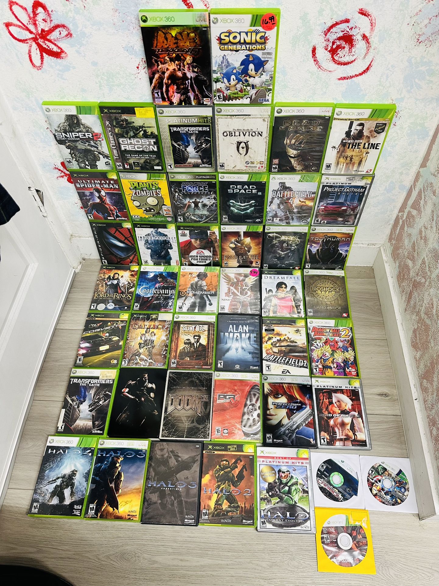  Microsoft Xbox 360 Games , These are collectible games send me offer