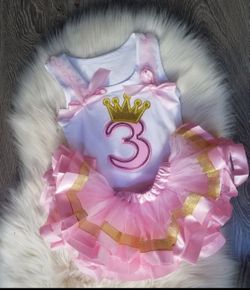 3rd Birthday Princess tutu set