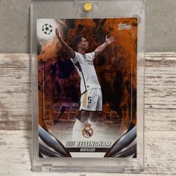Real Madrid  Bellingham Champions League Trading Card