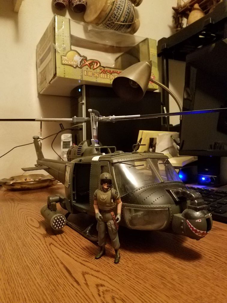 1:18 scale UH-1C Huey "hoghead" by 21st Century Toys