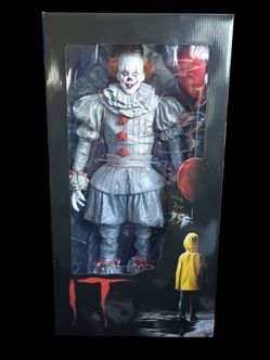 NECA Pennywise Clow IT Halloween Collectible 18"  Action Figure