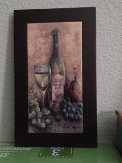 Vintage Vineyard - Ceramic Tile 1980's 