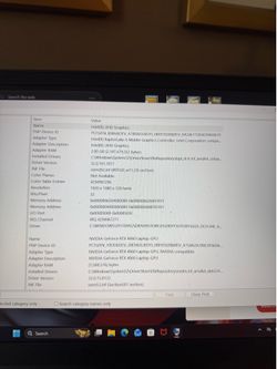 Gaming laptop