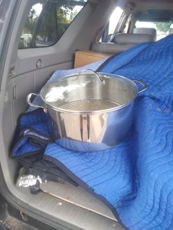 Princess House 15 Qt Pot W/Fry Rack