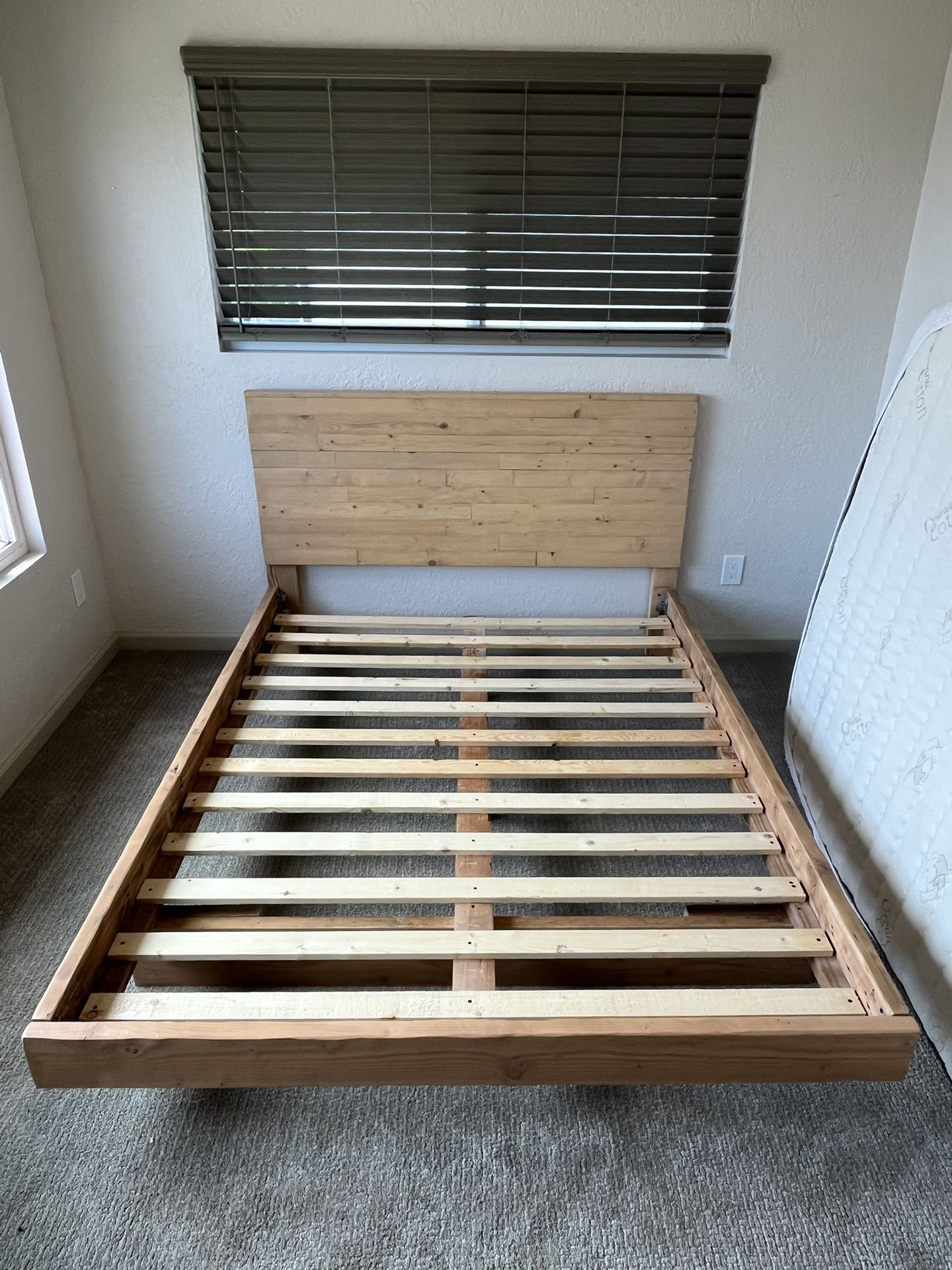 Custom Oak Bed frame