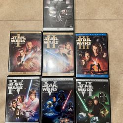 Star Wars DVDs Prequel Trilogy & Original Trilogy 