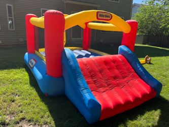 Little tikes bounce house..
