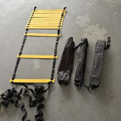 Agility Ladder Soccer Etc for Speed Training (3 Sets)