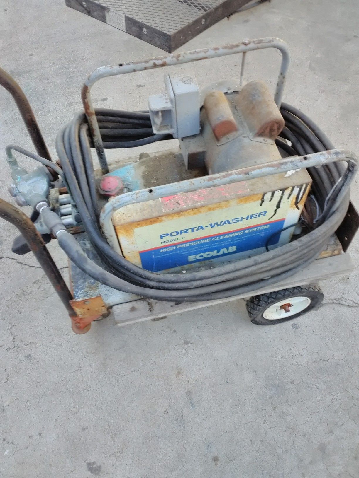 Ecolab porta-washer
