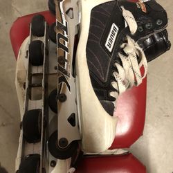 Goalie in-line skates