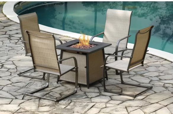Brand New Patio Outdoor Furniture Set With Fire Pit