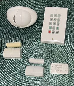 Visonic Motion Detector, Door/window Sensors And Keypad