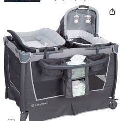 Baby Trend Playard With Bassinet And Changing Table