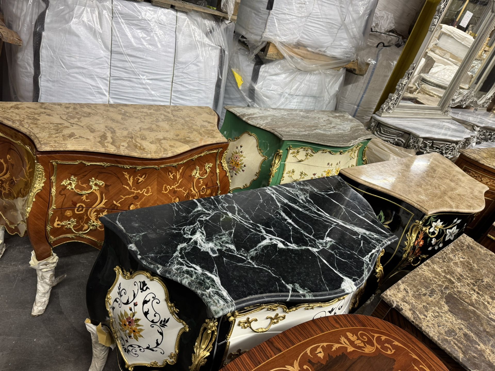 Console and vantage pieces