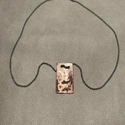 Handmade Pure Copper Charm Necklace