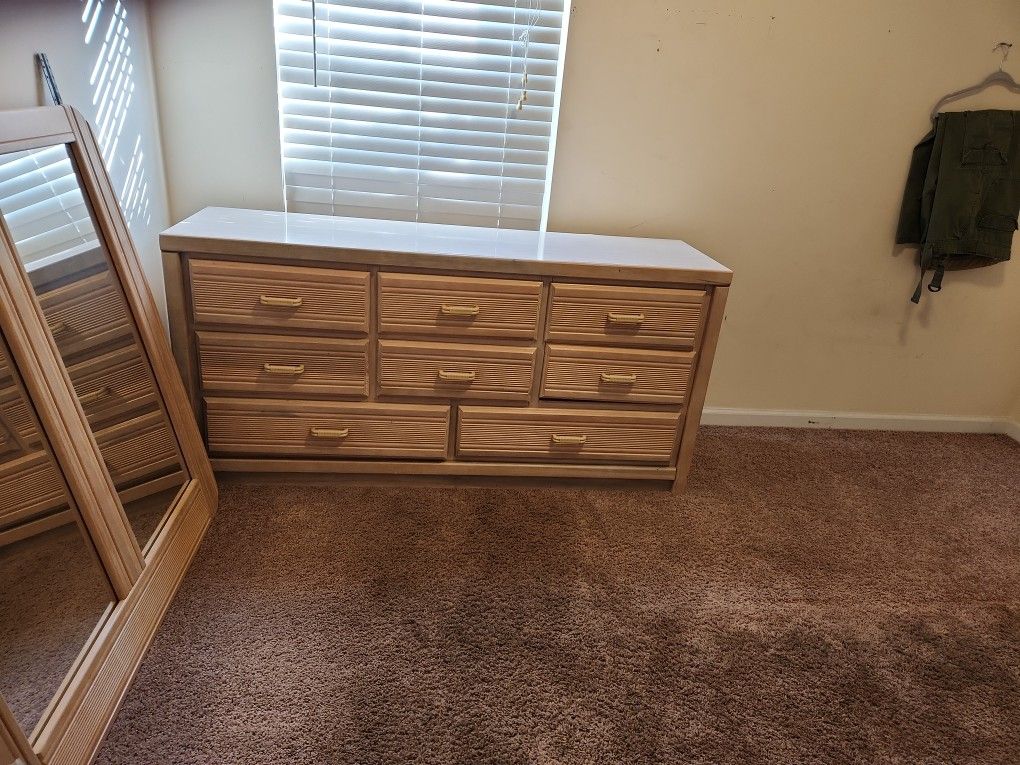 Mirror And Dresser