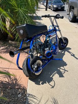 Mini bike semi built stock cam( trade for surron or g35 two door)
